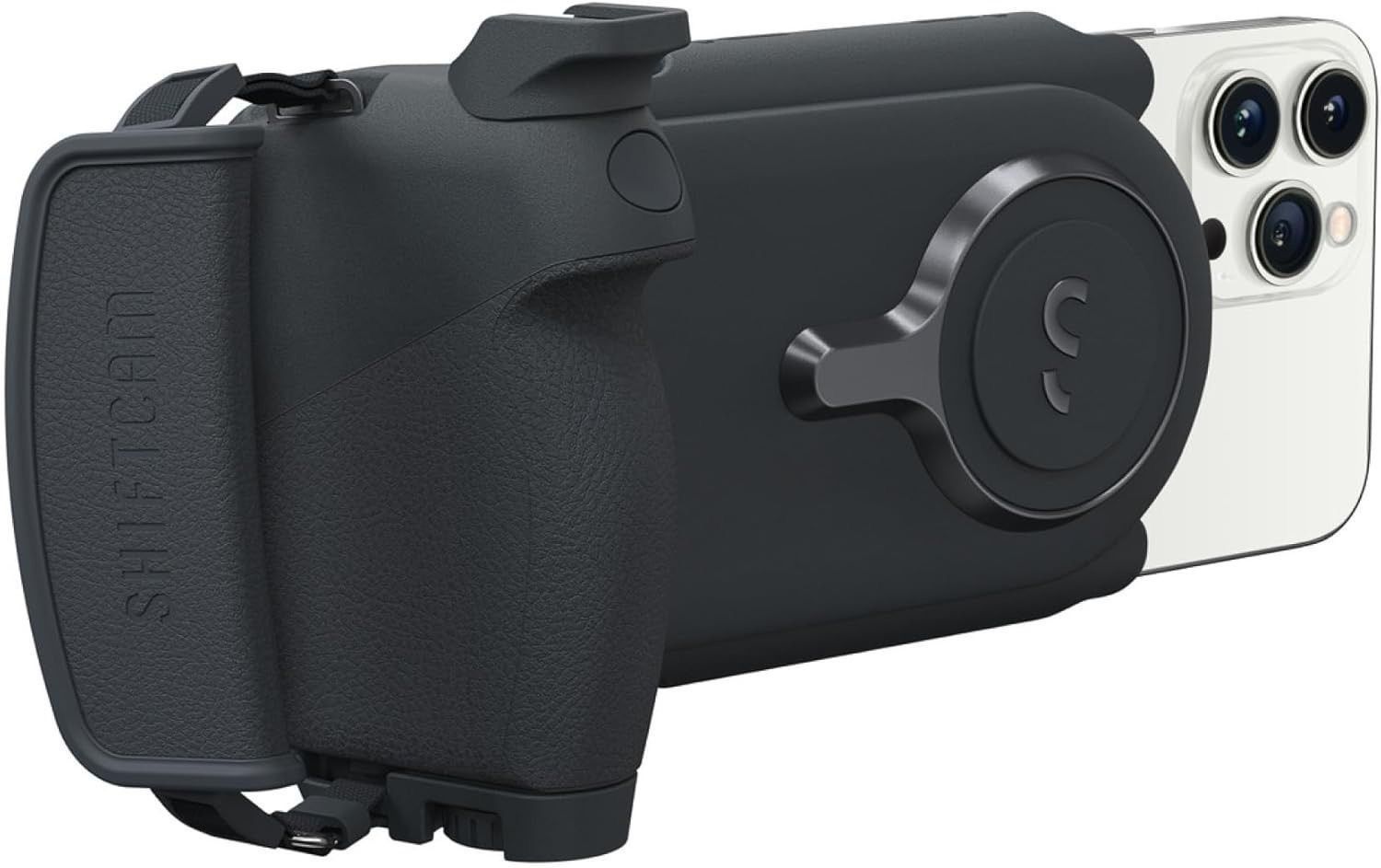 ShiftCam ProGrip Starter Kit – DSLR-Style Phone Camera Grip with Built-in Powerbank, Wireless Shutter Button and Qi Charging, Freestanding Dock & Trip