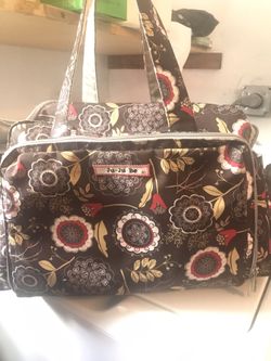 Jujube diaper bag lots of space!!