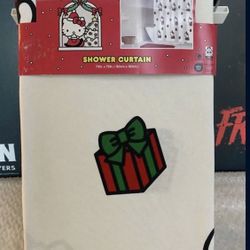 Hello Kitty Christmas Shower Curtain