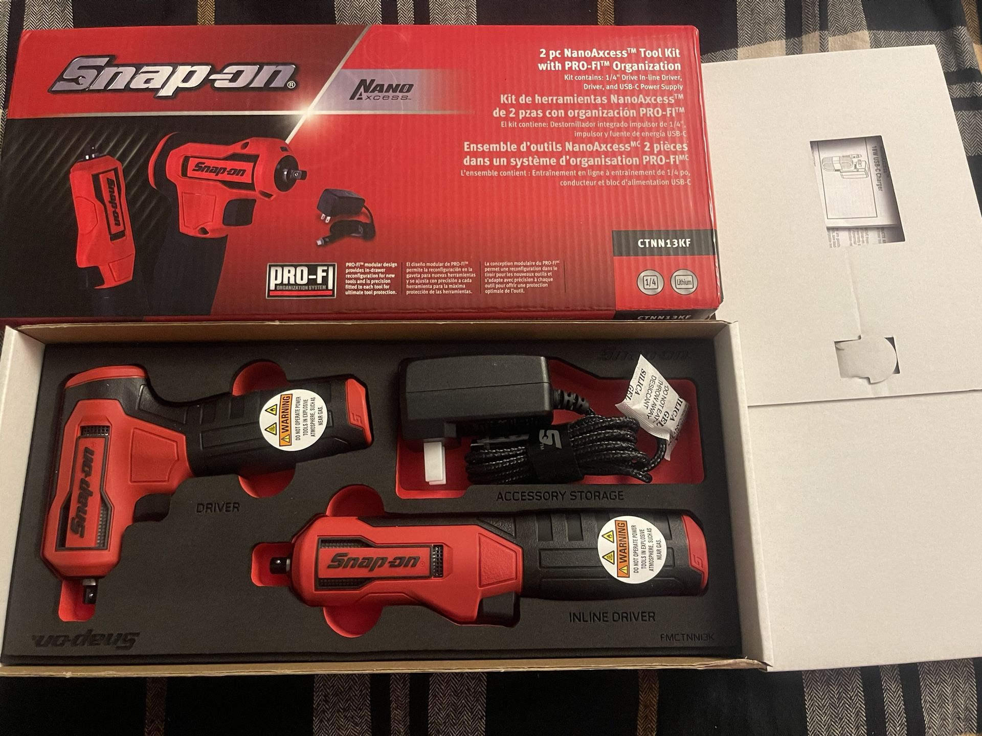 Snap On nano Access Tool Kit New