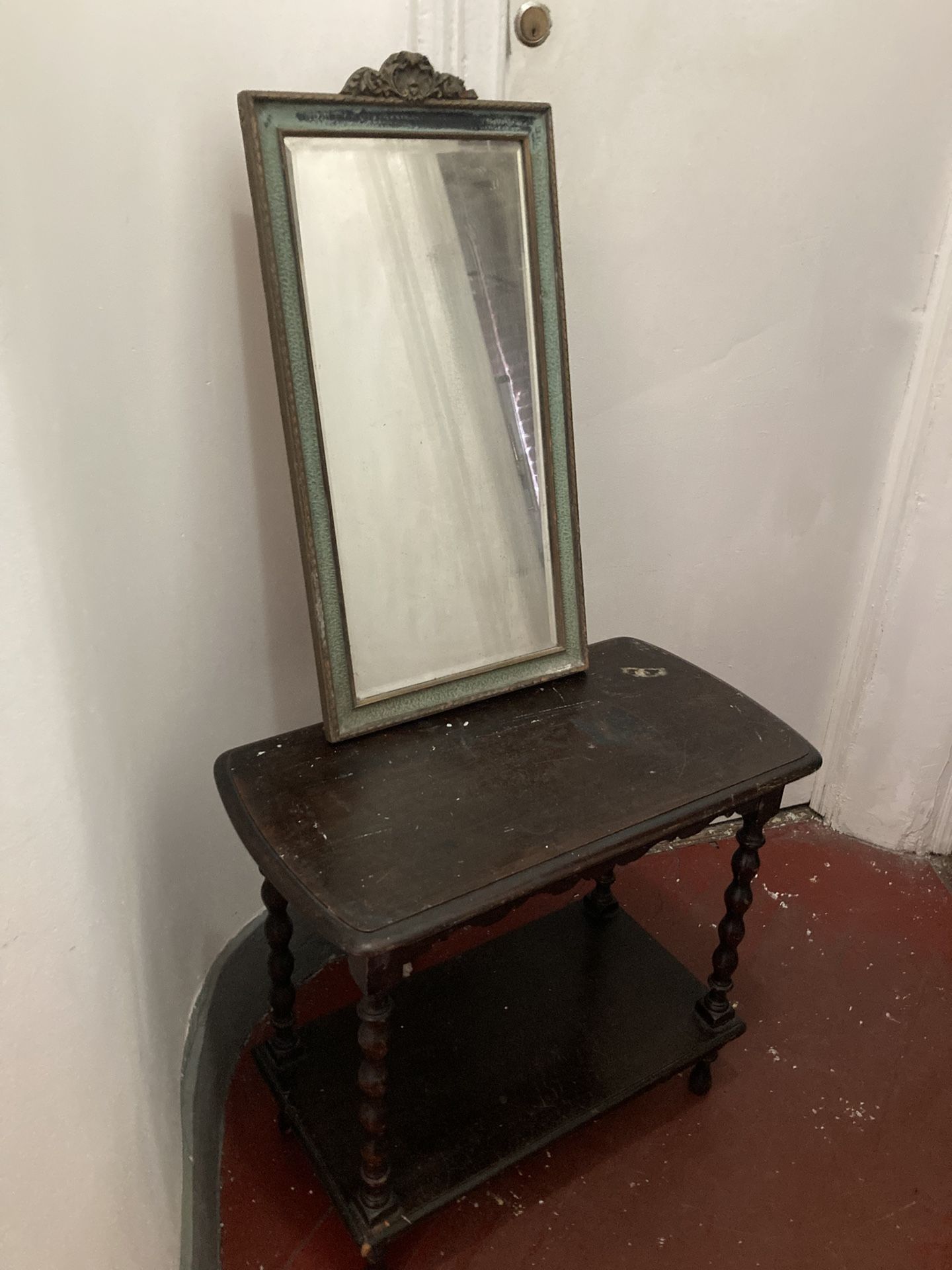 Mirror With Table