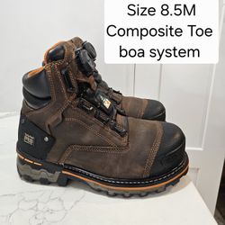 Timberlands Pro Boondock Composite Toe Work Boots Size 8.5 