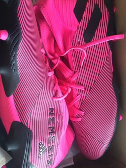 Adidas Soccer Cleats Pink Black Nemeziz Nike New Futbol Size 12 