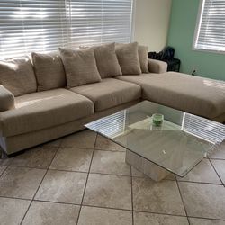Couch and Coffee Table