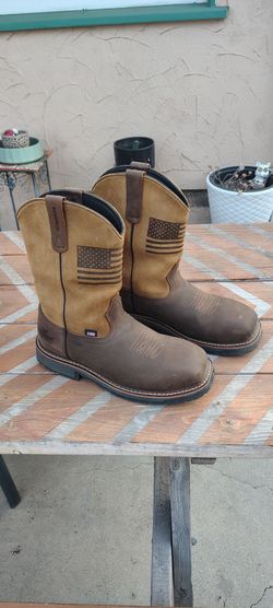 Thorogood western style work boots size 9