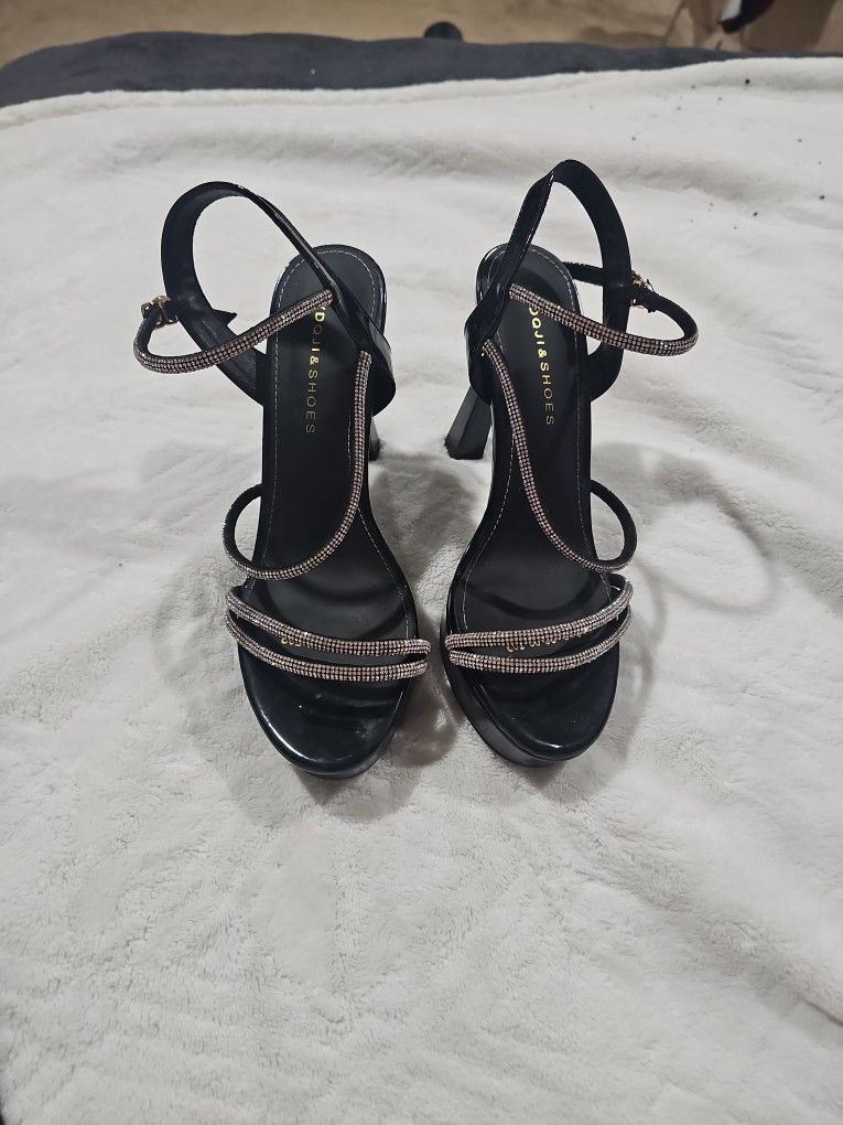 Diamond Black Heel