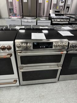 Open box electric ranges $499-$2199