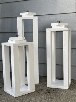 Custom Wood Lanterns 