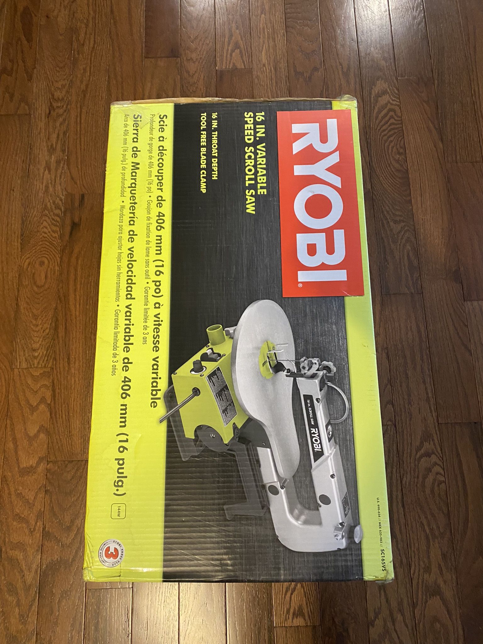 RYOBI 1.2 Amp Corded 16 in. Scroll Saw
