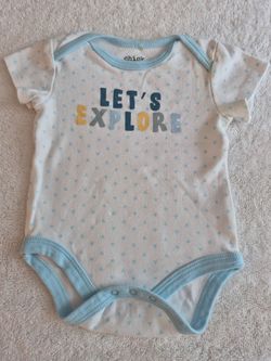 NEW! Baby Onesie Let's Explore Bodysuit