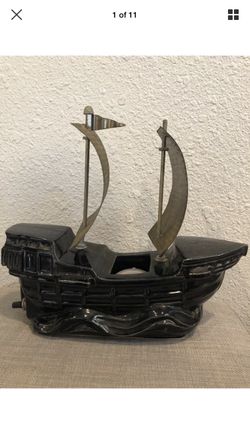 Vintage ship lamp