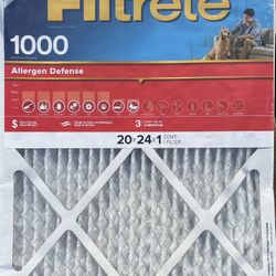 Air filter 3M Filtrete 20x24x1 1000 MPR