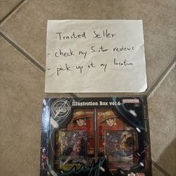 One Piece Card Game - Illustration Box - vol.6 vol 6 Brand New Sealed