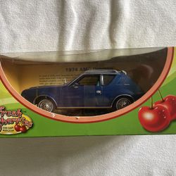 Motor Max 1:24 Fresh Cherries 1974 AMC Gremlin Die Cast Replica