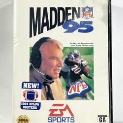 Madden NFL 95 Sega Genesis 1994 Complete with Manual and Insert Tested