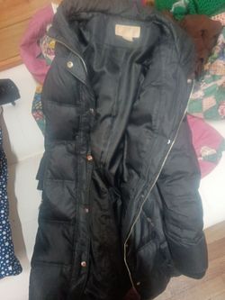 Michael Koors Medium size black trench coat