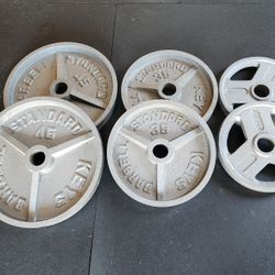210 lbs Olympic Weights