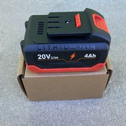 20V Lithium Battery Pack 4Ah