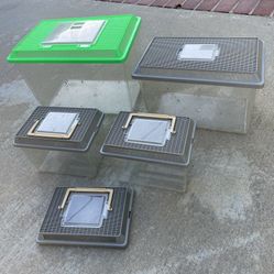 Kritter Keeper (x4 Of Various Sizes) - Made In Japan 