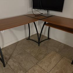 L Shape Desk $50 OBO