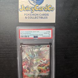 Pokemon TCG: Reshiram 166/086 White Flare PSA10
