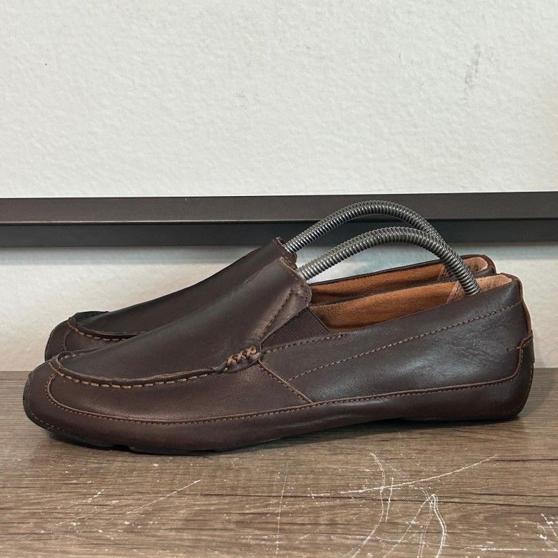 Olukai Akepa Moc Men's Slip-On Shoes Loafers Size 9.5
