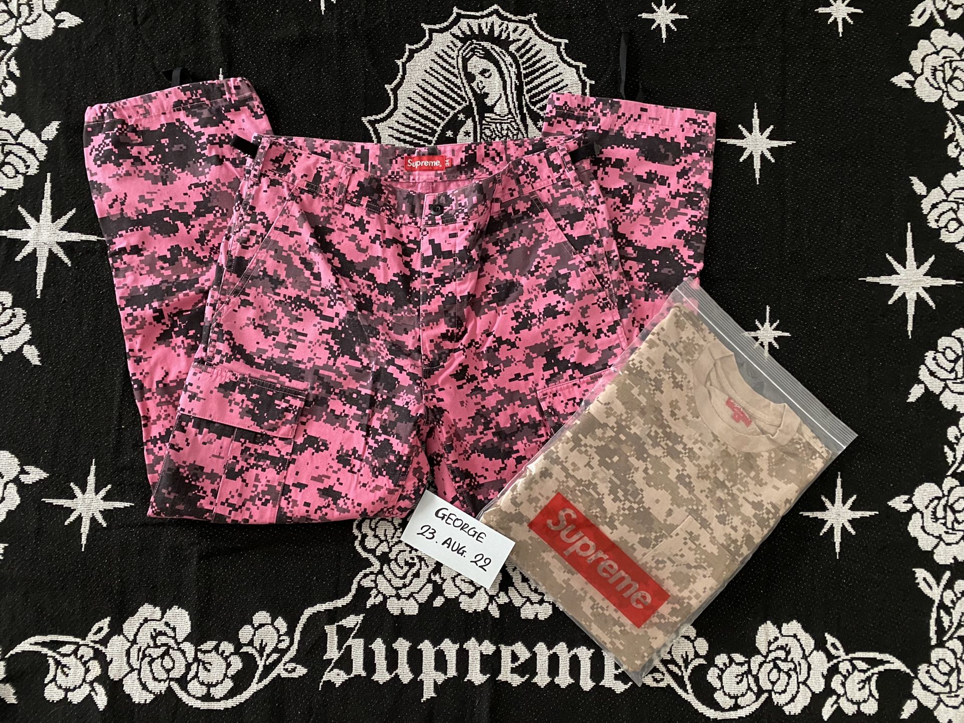 トップス Supreme L/S Pocket Tee Pink Digi Camo Supreme L/S Pocket Tee Pink Digi Camo Medium M New NWT | eBay