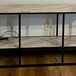 TV stand with coffee table & 2 side tables