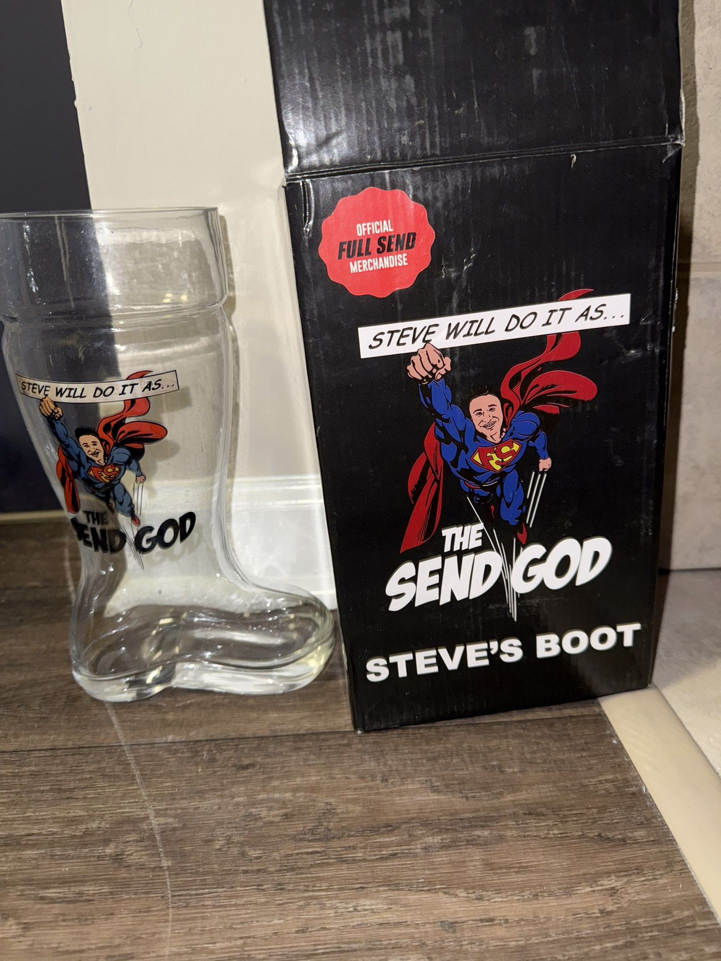 Steve Will Do It - Steve's Boot