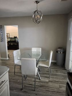 Glass Dining Room / Kitchenette Set