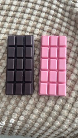 Set of 2 slow-rising chocolate bar