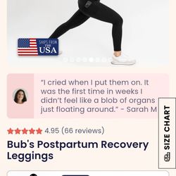 Babybub postpartum leggings