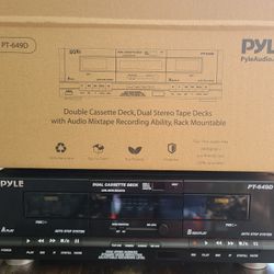 Pyle Dual Cassette Player