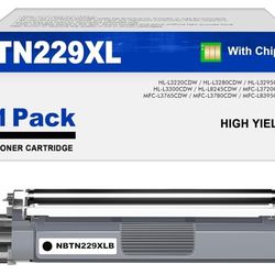 TN229XL TN229 Toner Cartridge For HL-L3280CDW MFC-L3780CDW L3720CDW 1 Pack Black