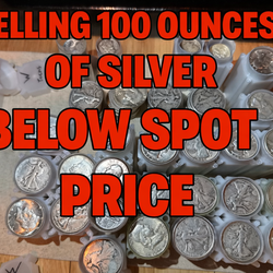 United States constitutional Silver Coins, jug, silver