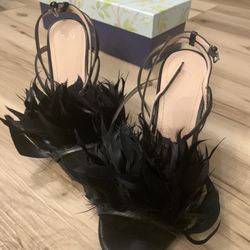 Pour La Victoire Feather Heels