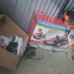 Mario go cart ride on