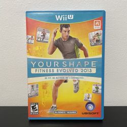 Your Shape Fitness Evolved 2013 Wii U Nintendo Video Game CIB Exercise 2013