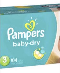 Pampers size 3