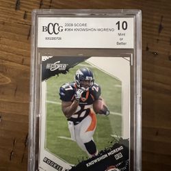 Knowshon Moreno Graded Rookie