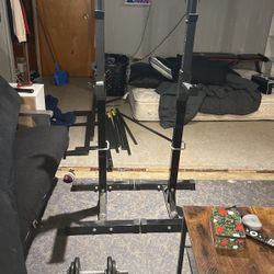 Adjustable Barbell Racks 