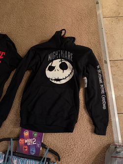 Nightmare Before Christmas Hoodie with Tags