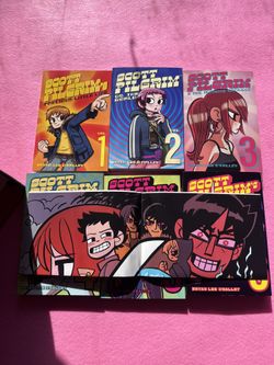Scott Pilgrim Color Collection Box Set Vol 1-6 Complete Series Graphic Novels Bryan Lee O'Malley Oni Press Hardcover Evil Edition Manga Anime Movie