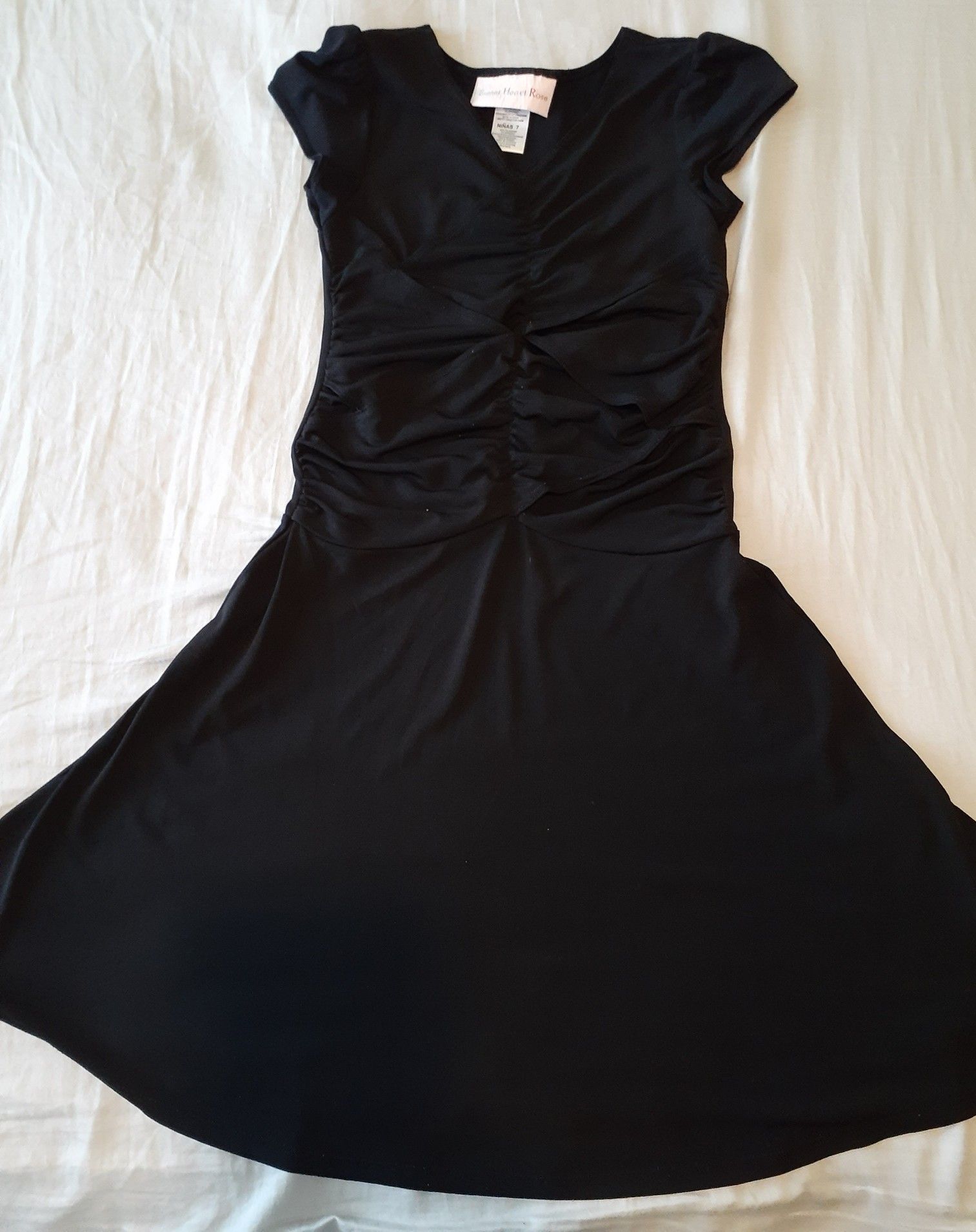 Girls Black dress size 7