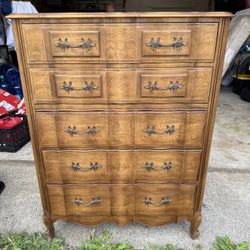 Solid Wood Dresser 