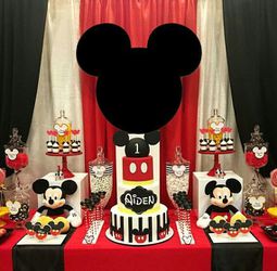 Mickey Mouse Candy table