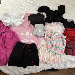Girls 8/10 Adidas, Champion, NIKE lot