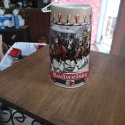 Budweiser Collector Series 1986 Beer Stein