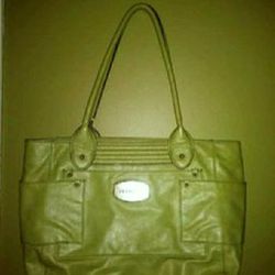 Green handbag 