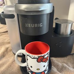 Keurig Machine One With Frothing Cup
